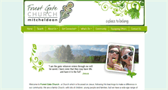 Desktop Screenshot of forestgatechurch.org